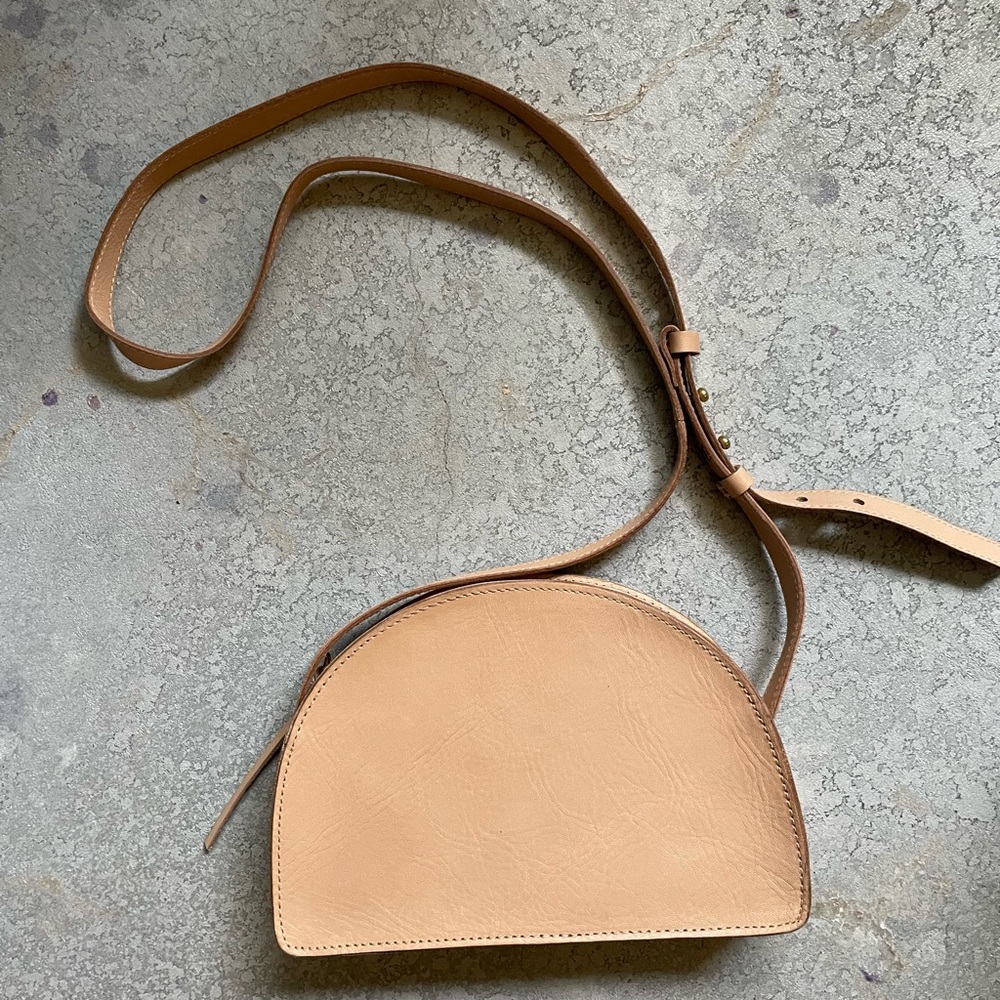 The Simple Half-Moon Crossbody Bag